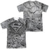 SUPERMAN/ROCK & RUMBLE (FRONT/BACK PRINT) - S/S ADULT POLY CREW - MULTI