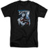 SUPERMAN/PROTECT EARTH - S/S ADULT TALL 18/1 - BLACK