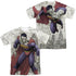 SUPERMAN/BIZARRO SUB (FRONT/BACK PRINT) - S/S ADULT POLY CREW - MULTI