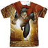 SUPERMAN/UP UP CITY (FRONT/BACK PRINT) - S/S ADULT POLY CREW - MULTI