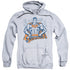 SUPERMAN/VINTAGE STANCE - ADULT PULLOVER HOODIE - ATHLETIC HEATHER