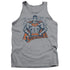 SUPERMAN/VINTAGE STANCE - ADULT TANK - ATHLETIC HEATHER