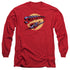 SUPERMAN/FLY BY -  L/S ADULT 18/1  - RED