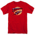 SUPERMAN/FLY BY - S/S ADULT 18/1 - RED
