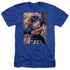 SUPERMAN/FLIGHT OF STEEL - ADULT HEATHER - ROYAL BLUE
