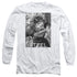 SUPERMAN/FLIGHT OF STEEL -  L/S ADULT 18/1  - WHITE