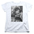 SUPERMAN/FLIGHT OF STEEL - S/S WOMENS TEE - WHITE