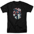 SUPERMAN/VINTAGE STEEL - S/S ADULT 18/1 - BLACK