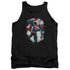 SUPERMAN/VINTAGE STEEL - ADULT TANK - BLACK