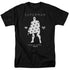 SUPERMAN/STAR SILHOUETTE - S/S ADULT 18/1 - BLACK