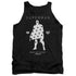SUPERMAN/STAR SILHOUETTE - ADULT TANK - BLACK