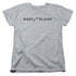 SUPERMAN/DAILY PLANET LOGO - S/S WOMENS TEE - ATHLETIC HEATHER