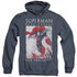 SUPERMAN/SUPERMAN FOR PRESIDENT - ADULT HEATHER HOODIE - NAVY