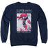 SUPERMAN/SUPERMAN FOR PRESIDENT - ADULT CREWNECK SWEATSHIRT - NAVY