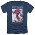 SUPERMAN/SUPERMAN FOR PRESIDENT - ADULT HEATHER - NAVY