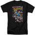 SUPERMAN/ACTION ONE - S/S ADULT TALL 18/1 - BLACK