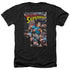 SUPERMAN/ACTION ONE - ADULT HEATHER - BLACK