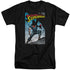 SUPERMAN/ALTERNATE - S/S ADULT TALL 18/1 - BLACK