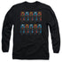 SUPERMAN/SUPER BOOTHS -  L/S ADULT 18/1  - BLACK