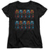 SUPERMAN/SUPER BOOTHS - S/S WOMENS TEE - BLACK