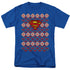 SUPERMAN/SUPERMAN CHRISTMAS SWEATER - S/S ADULT 18/1 - ROYAL BLUE