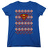 SUPERMAN/SUPERMAN CHRISTMAS SWEATER - S/S WOMENS TEE - ROYAL BLUE