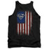 SUPERMAN/OLD GLORY SHIELD - ADULT TANK - BLACK