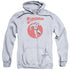 SUPERMAN/VINTAGE SPHERE - ADULT PULLOVER HOODIE - ATHLETIC HEATHER