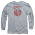 SUPERMAN/VINTAGE SPHERE - L/S ADULT 18/1 - ATHLETIC HEATHER