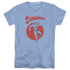 SUPERMAN/VINTAGE SPHERE - S/S WOMENS TEE - CAROLINA BLUE