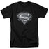 SUPERMAN/BIKER METAL - S/S ADULT 18/1 - BLACK