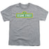 SESAME STREET/LOGO - S/S YOUTH 18/1 - ATHLETIC HEATHER
