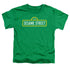 SESAME STREET/LOGO - S/S TODDLER TEE - KELLY GREEN