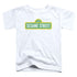 SESAME STREET/LOGO - S/S TODDLER TEE - WHITE