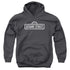 SESAME STREET/ONE COLOR LOGO - YOUTH PULLOVER HOODIE - CHARCOAL
