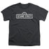 SESAME STREET/ONE COLOR LOGO - S/S YOUTH 18/1 - CHARCOAL