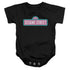 SESAME STREET/ALT LOGO - INFANT SNAPSUIT - BLACK