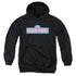 SESAME STREET/ALT LOGO - YOUTH PULLOVER HOODIE - BLACK