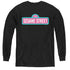 SESAME STREET/ALT LOGO - YOUTH LONG SLEEVE TEE - BLACK