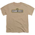 SESAME STREET/TILTED LOGO - S/S YOUTH 18/1 - SAND