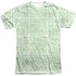 SESAME STREET/PUZZLE PATTERN (FRONT/BACK PRINT) - S/S ADULT POLY CREW - MULTI