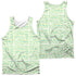 SESAME STREET/PUZZLE PATTERN (FRONT/BACK PRINT) - ADULT POLY TANK TOP - MULTI