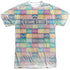 SESAME STREET/COLOR BLOCK (FRONT/BACK PRINT) - S/S ADULT POLY CREW - MULTI
