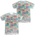 SESAME STREET/COLOR BLOCK (FRONT/BACK PRINT) - S/S ADULT POLY CREW - MULTI