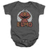 SESAME STREET/ELMO NAME - INFANT SNAPSUIT - CHARCOAL