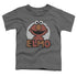 SESAME STREET/ELMO NAME - S/S TODDLER TEE - CHARCOAL