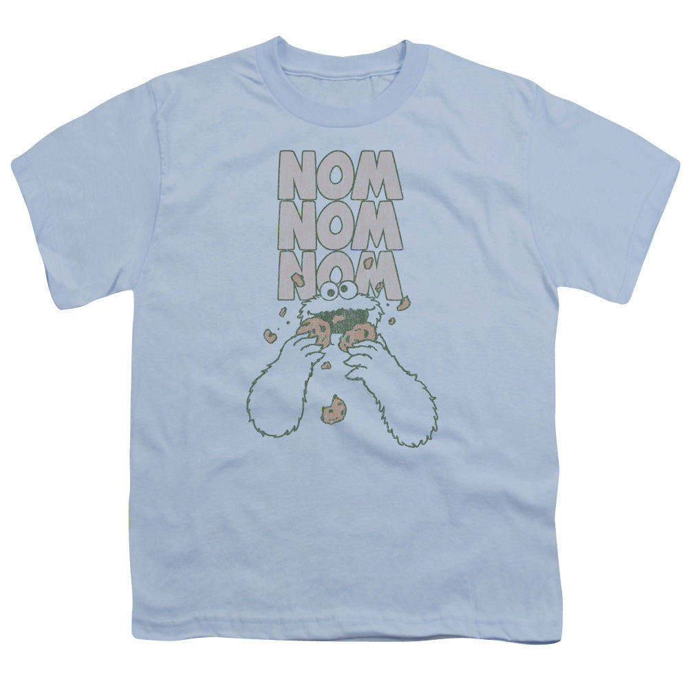 SESAME STREET/NOM NOM - S/S YOUTH 18/1 - LIGHT BLUE