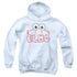 SESAME STREET/ELMO LETTERS - YOUTH PULLOVER HOODIE - WHITE
