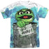 SESAME STREET/CAN IT (FRONT/BACK PRINT) - S/S ADULT POLY CREW - MULTI