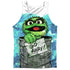 SESAME STREET/CAN IT (FRONT/BACK PRINT) - ADULT POLY TANK TOP - MULTI